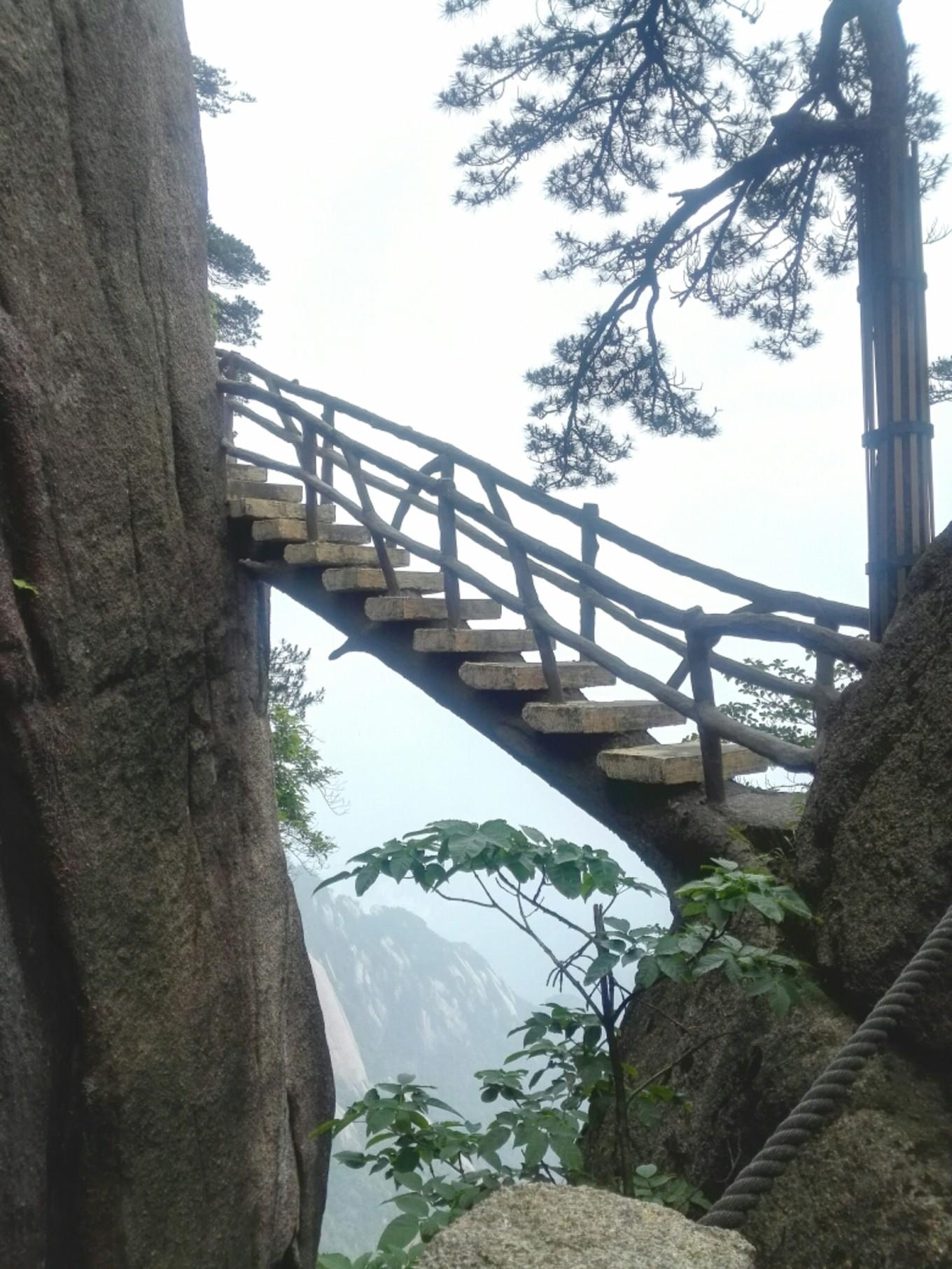 2017年登黄山天都峰游记