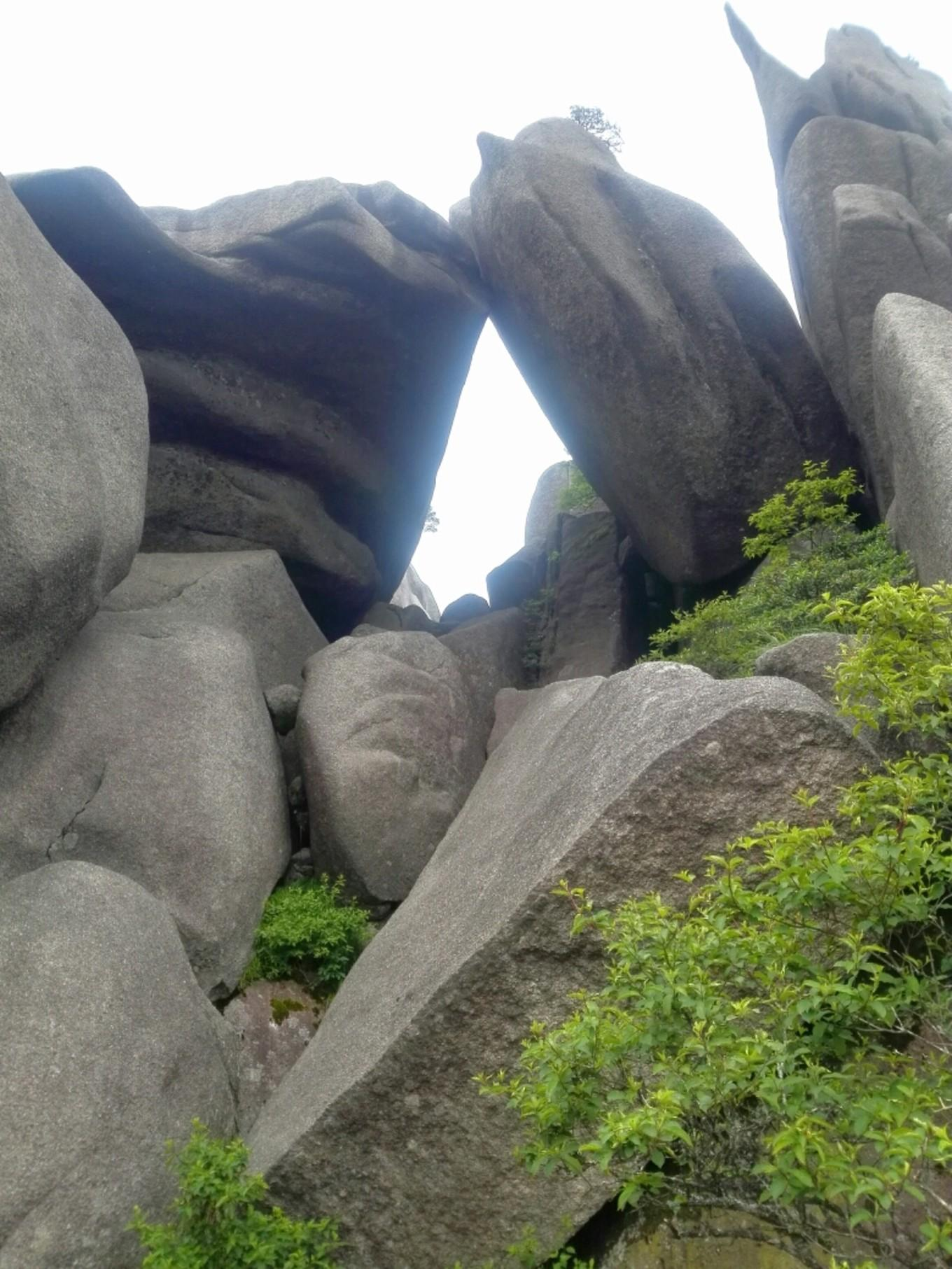2017年登黄山天都峰游记
