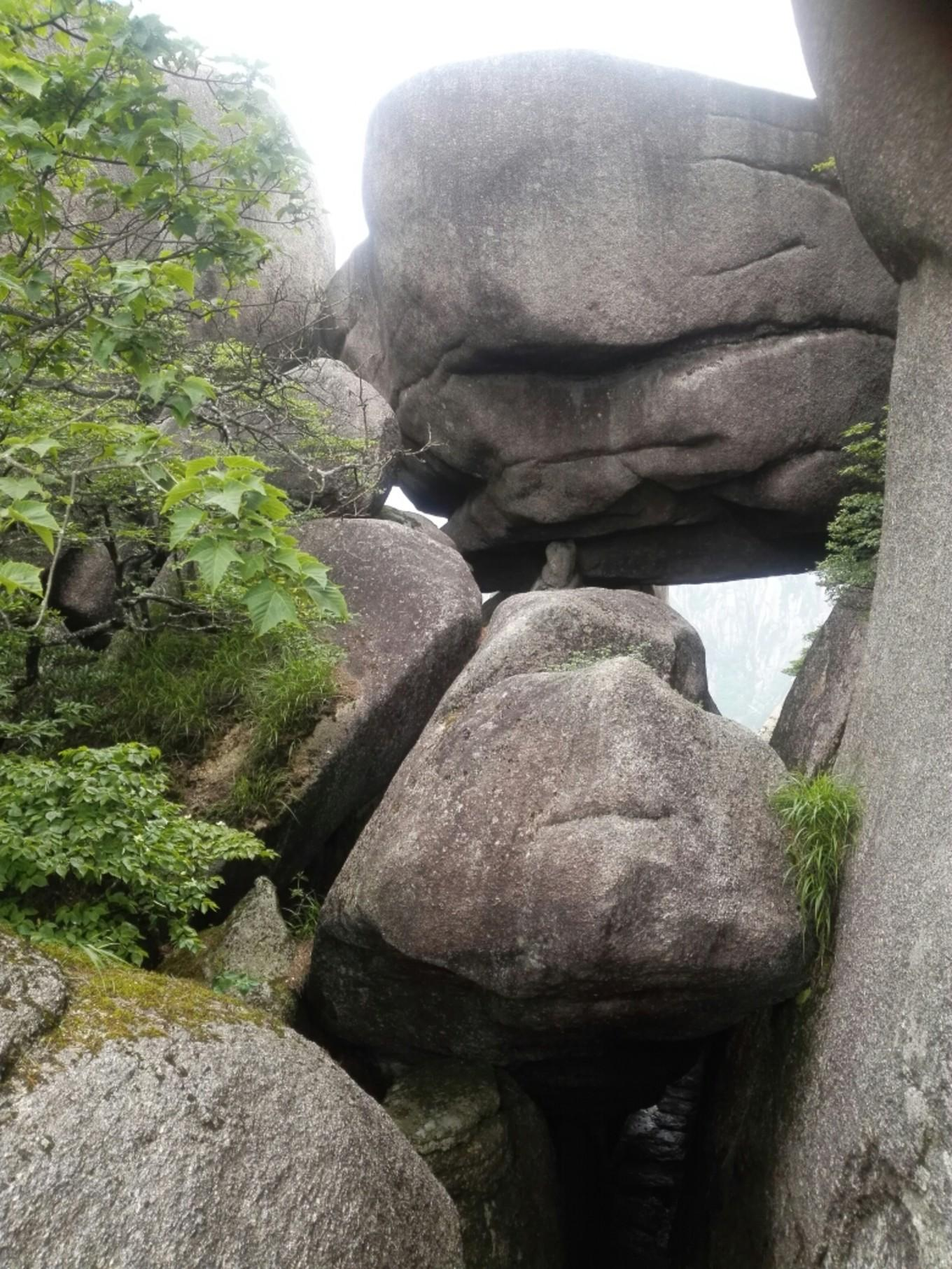 2017年登黄山天都峰游记