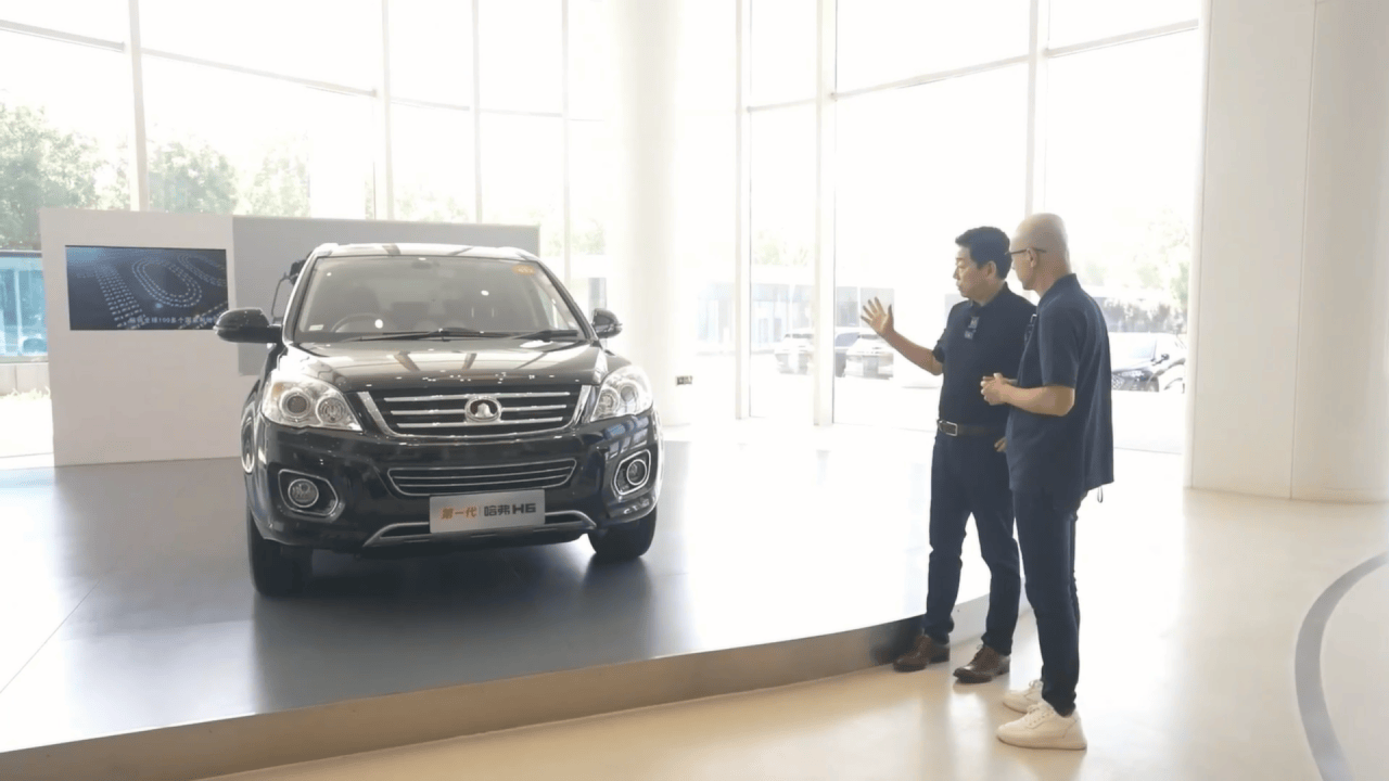 为新一代哈弗H6站台,魏建军再次开启直播,将推出103台新车福利