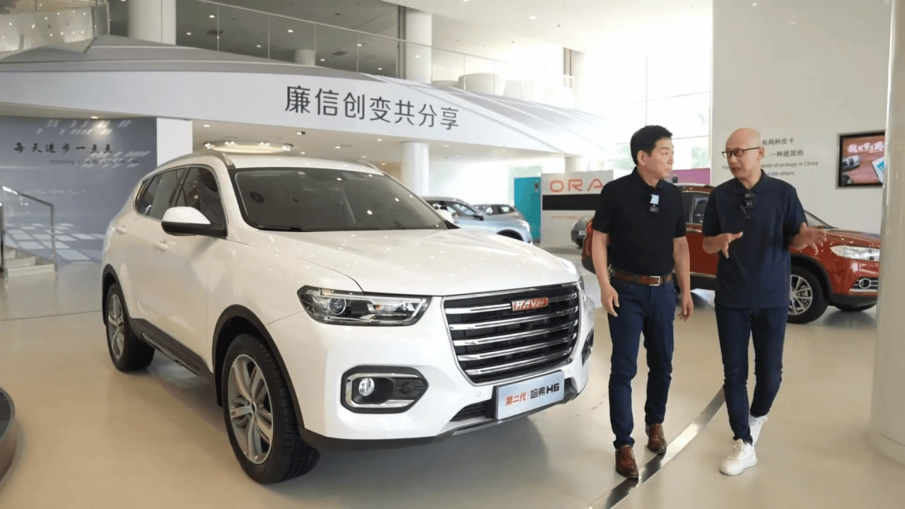 为新一代哈弗H6站台,魏建军再次开启直播,将推出103台新车福利