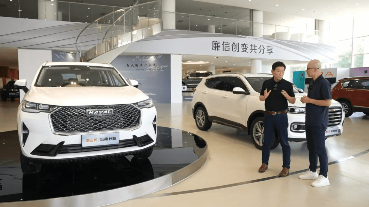 为新一代哈弗H6站台,魏建军再次开启直播,将推出103台新车福利