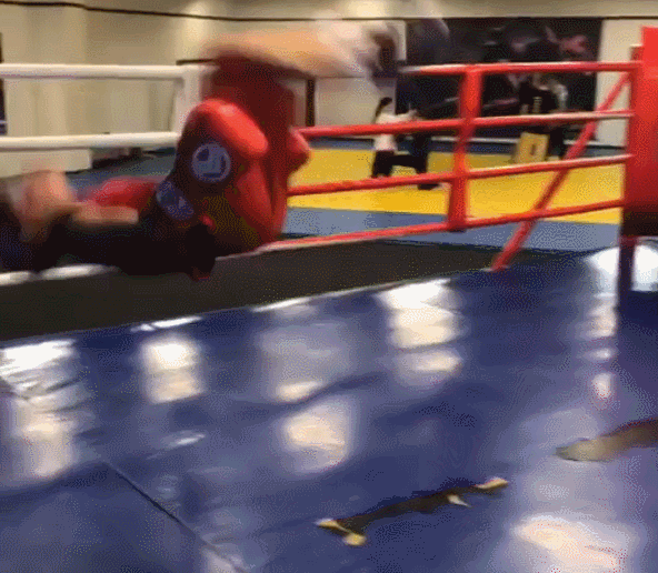 父亲是健身教练其10岁小女儿迷上拳击 33胜0负