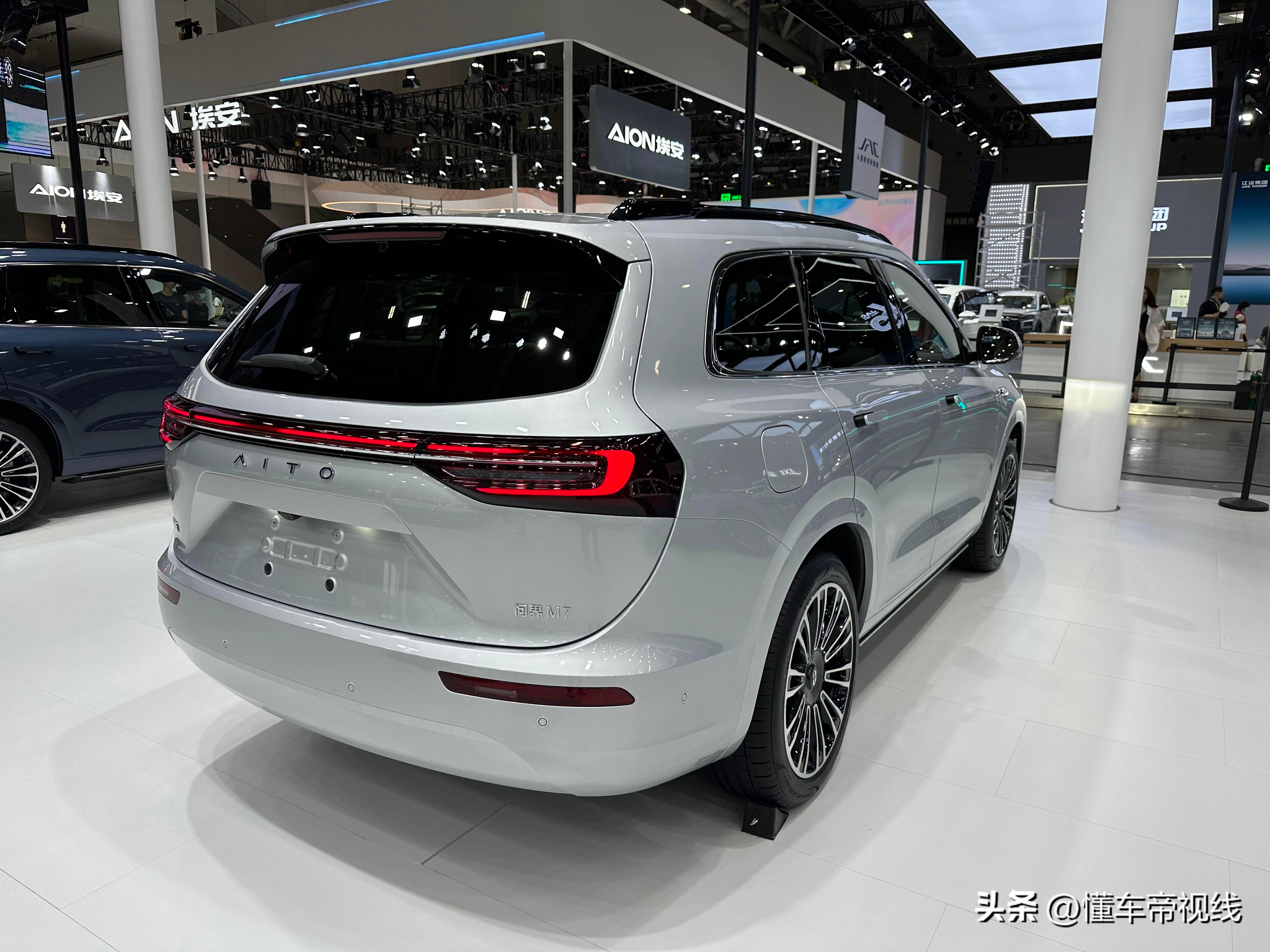 新车 | 竞争理想L6/28.98万元起,新款AITO问界M7亮相粤港澳车展