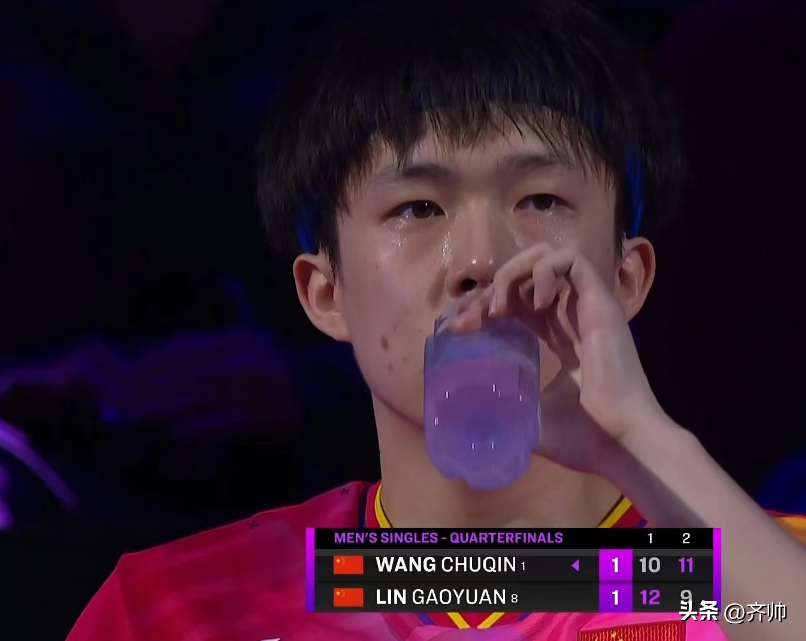 3-1!王楚钦战胜林高远!重庆赛:王楚钦大逆转,林高远尽力了
