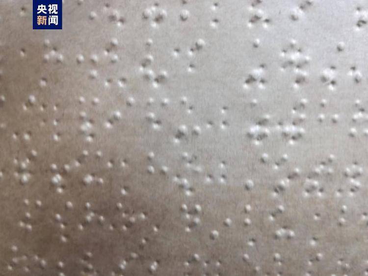 今年高考15名盲人考生使用盲文试卷-盲人高考卷