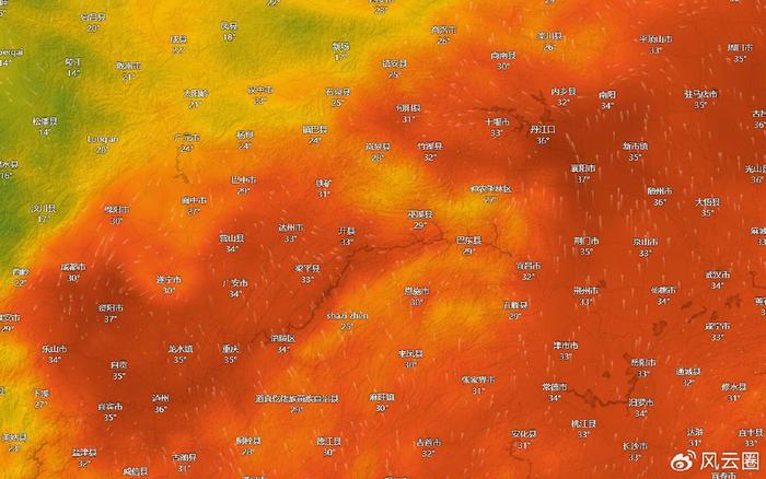 高温与台风艾云尼双重夹击,全国多地迎来大降雨:12省市有大暴雨-台风降雨量预测