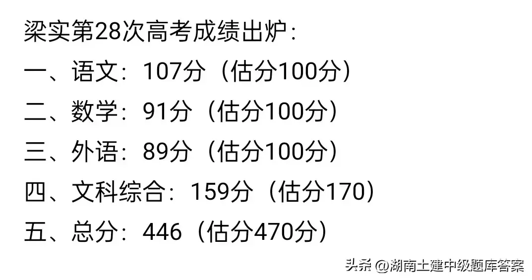 “高考钉子户”梁实第28次高考446分未达二本线,为何评论两边倒-梁实24次高考