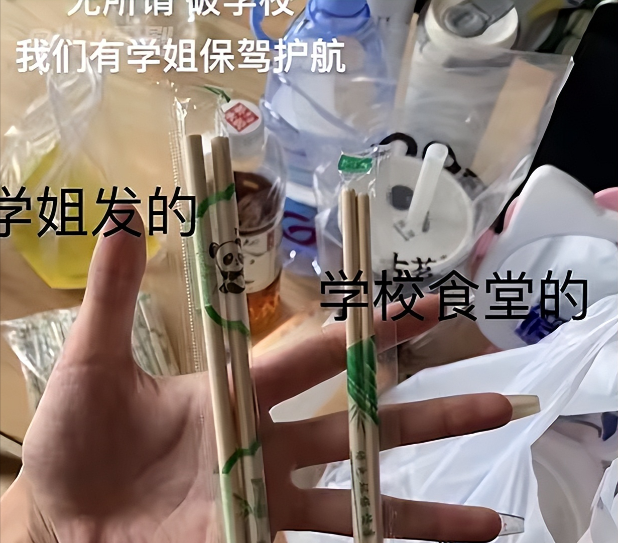 厦门“筷子姐”在学校食堂外免费发放一万双筷子,原因究竟是什么-学校筷子干净吗