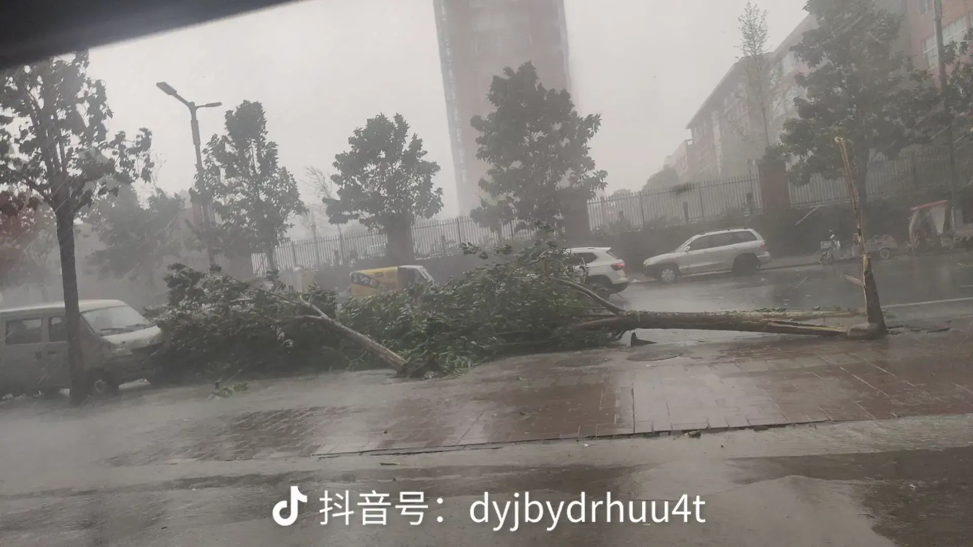 突发!洛阳大雨,空调外机被刮下。河科大快散架了!笑疯在评论区-空调外机被暴雨淋