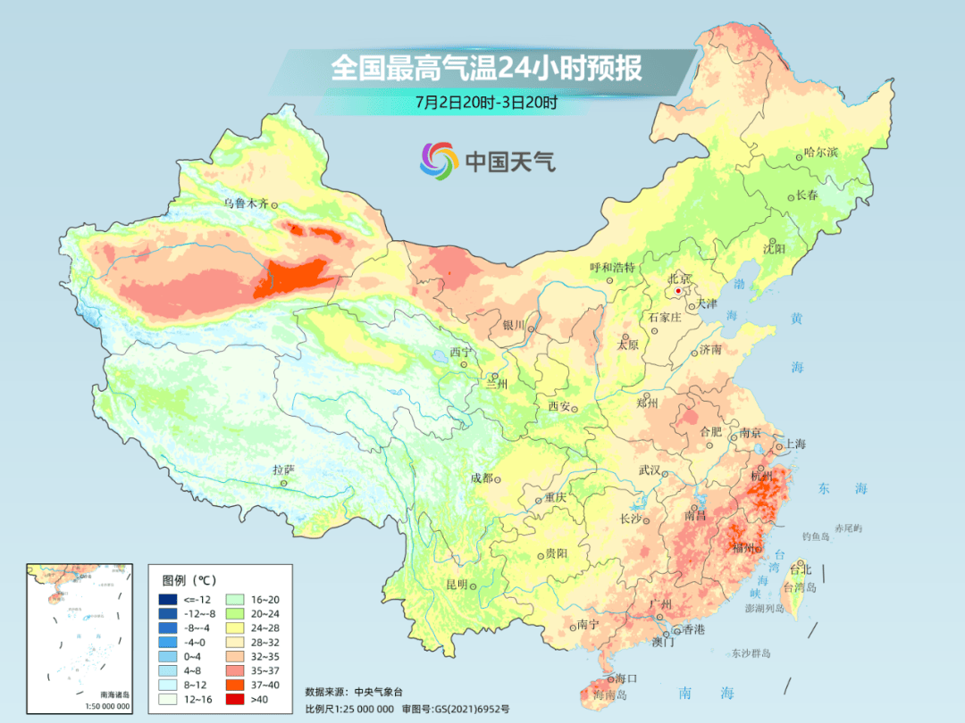 雨水暂歇高温接棒,未来一周南方高温将爆发式增长-2021南方高温持续多久