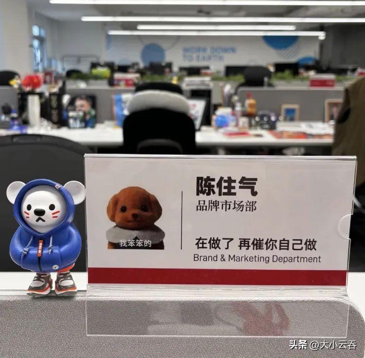 00后的工牌有种淡淡的疯感!网友:在公司耍大牌了,耍的工牌!-00后的工作