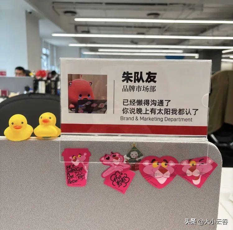 00后的工牌有种淡淡的疯感!网友:在公司耍大牌了,耍的工牌!-00后的工作