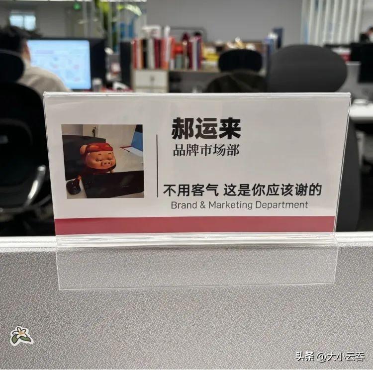 00后的工牌有种淡淡的疯感!网友:在公司耍大牌了,耍的工牌!-00后的工作