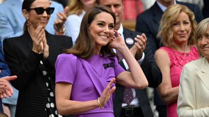 凯特王妃现身温网比赛现场-凯特王妃出席活动视频