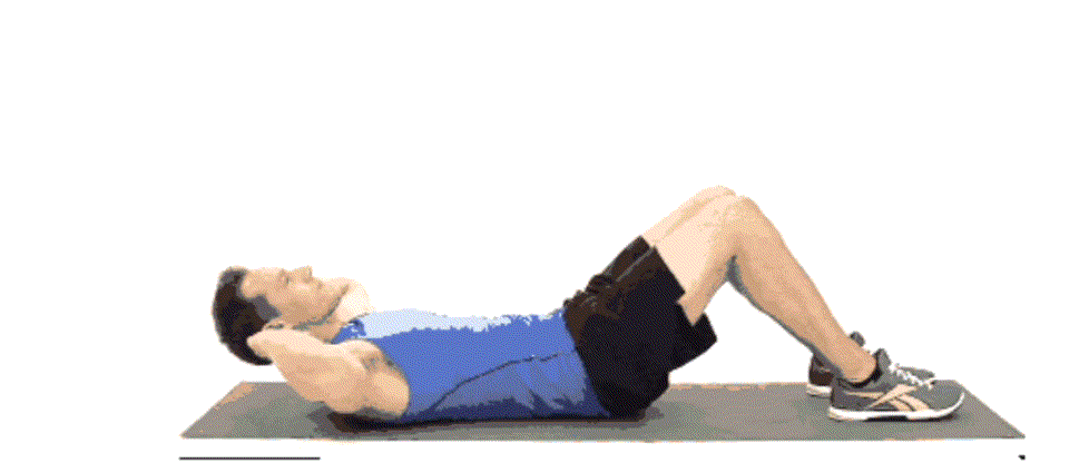 暑假坚持这5个动作,开学练出8块腹肌!-学生练腹肌的动作视频教程