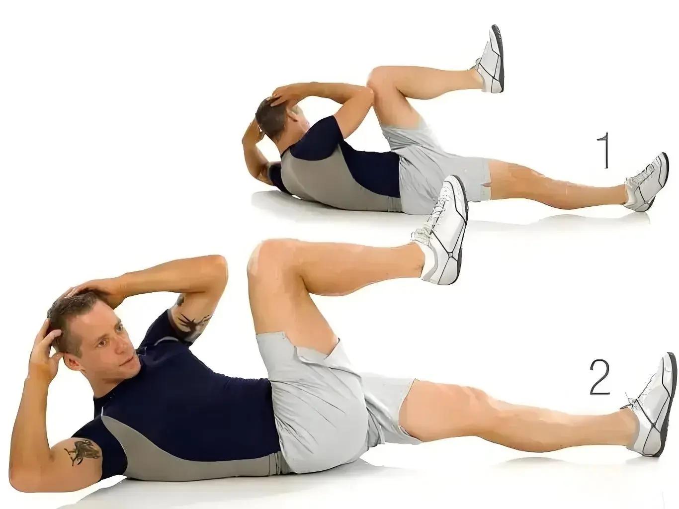 暑假坚持这5个动作,开学练出8块腹肌!-学生练腹肌的动作视频教程