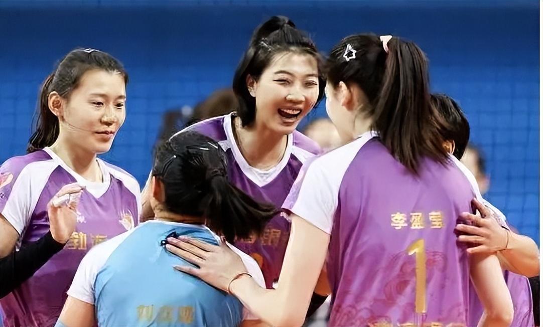 没有李盈莹仍是冠军!天津女排夺冠含金量高,纯替补打赢准国家队-天津女排联赛冠军
