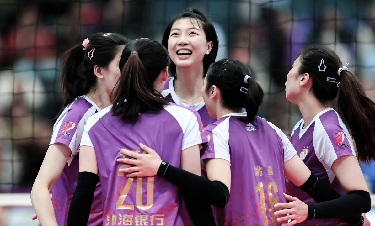 没有李盈莹仍是冠军!天津女排夺冠含金量高,纯替补打赢准国家队-天津女排联赛冠军