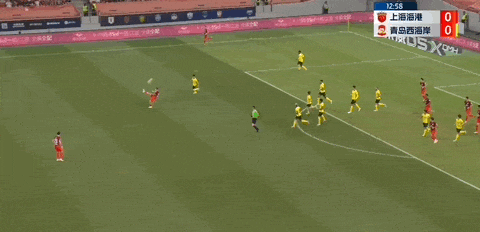 武磊伤退!海港2-1战胜青岛西海岸,继续领跑积分榜!-武磊回归上海海港