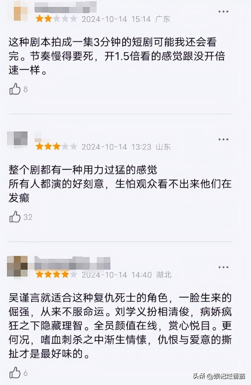 好家伙!吴谨言《春花焰》开播差评一片,观众差评理由出奇一致-吴谨言被央视diss