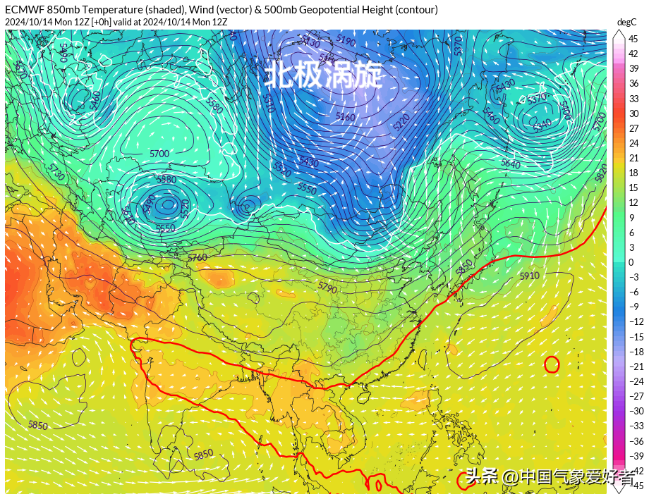 强冷空气将南下,暴雨大暴雨已对准我国!超算:有温带“台风”