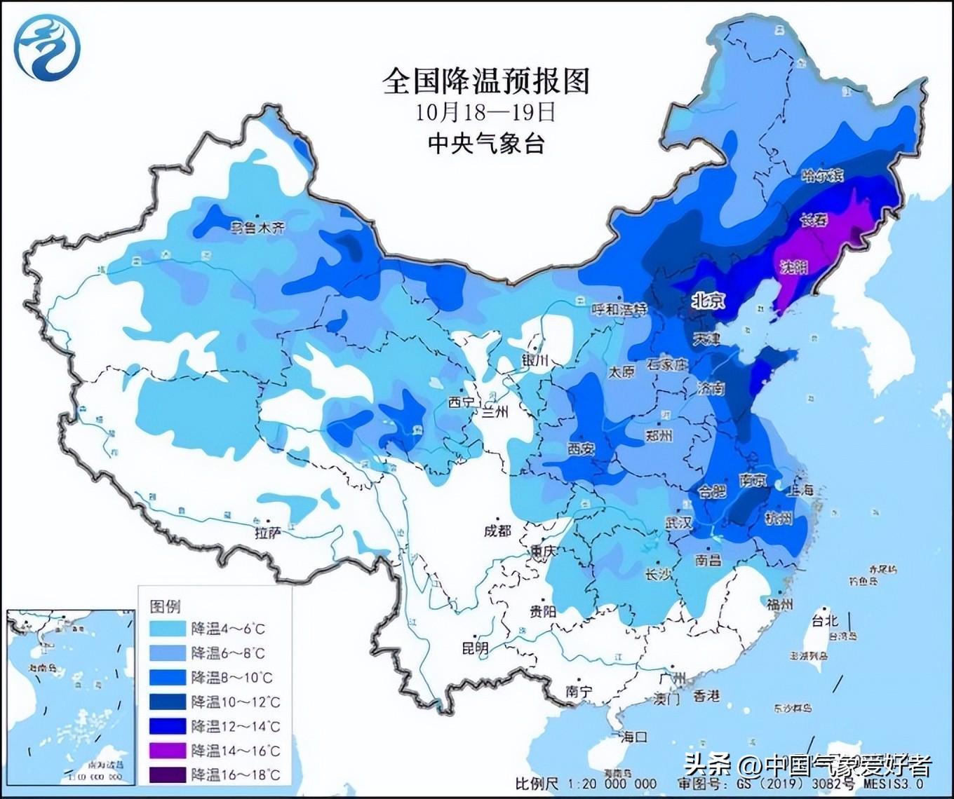 强冷空气将南下,暴雨大暴雨已对准我国!超算:有温带“台风”