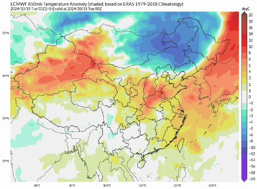 强冷空气将南下,暴雨大暴雨已对准我国!超算:有温带“台风”