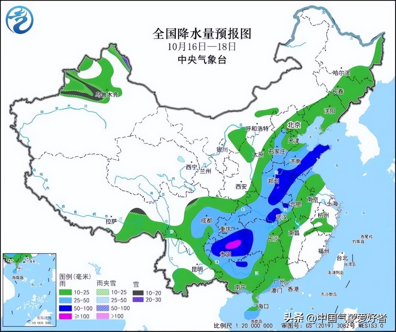 强冷空气将南下,暴雨大暴雨已对准我国!超算:有温带“台风”