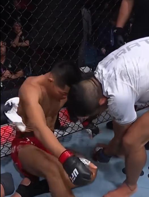 李景亮两年后再战UFC,被普拉特斯KO终结,赛后两人拥抱致意-李景亮ufc第几名