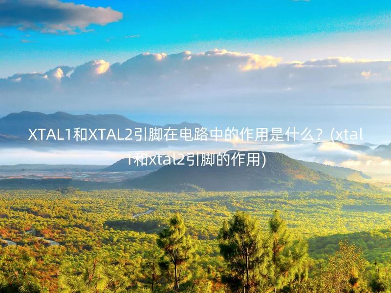 XTAL1和XTAL2引脚在电路中的作用是什么?(xtal1和xtal2引脚的作用)