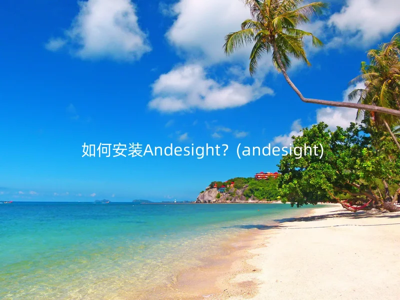 如何安装Andesight?(andesight)