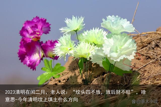 2023清明在闰二月，老人说：“坟头四不放，放后财不旺”，啥意思-今年清明坟上填土什么方向