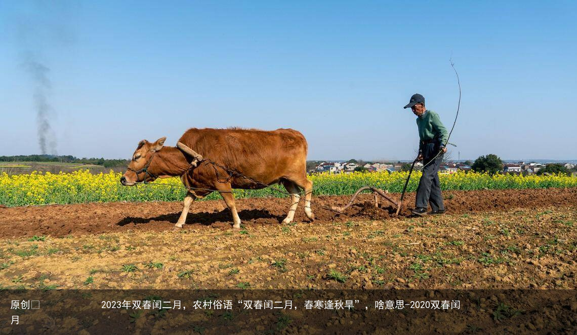 2023年双春闰二月，农村俗语“双春闰二月，春寒逢秋旱”，啥意思