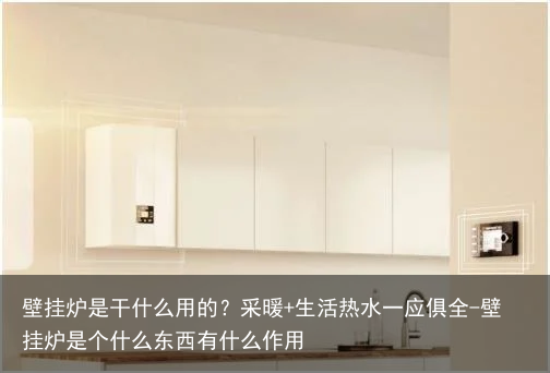 壁挂炉是干什么用的？采暖+生活热水一应俱全-壁挂炉是个什么东西有什么作用