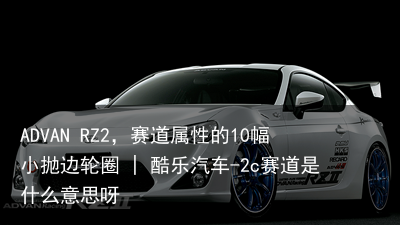 ADVAN RZ2，赛道属性的10幅小抛边轮圈 | 酷乐汽车-2c赛道是什么意思呀