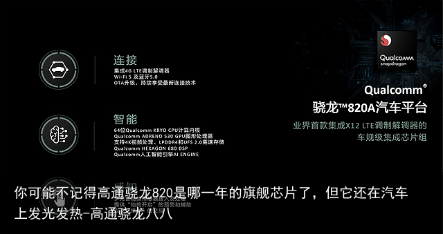 你可能不记得高通骁龙820是哪一年的旗舰芯片了，但它还在汽车上发光发热-高通骁龙八八