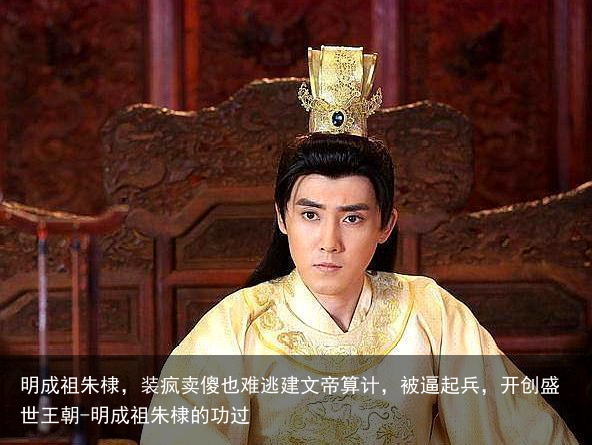 明成祖朱棣，装疯卖傻也难逃建文帝算计，被逼起兵，开创盛世王朝-明成祖朱棣的功过