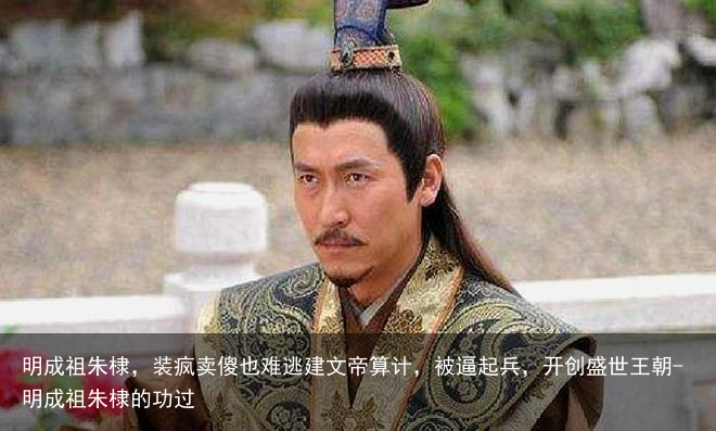 明成祖朱棣，装疯卖傻也难逃建文帝算计，被逼起兵，开创盛世王朝-明成祖朱棣的功过