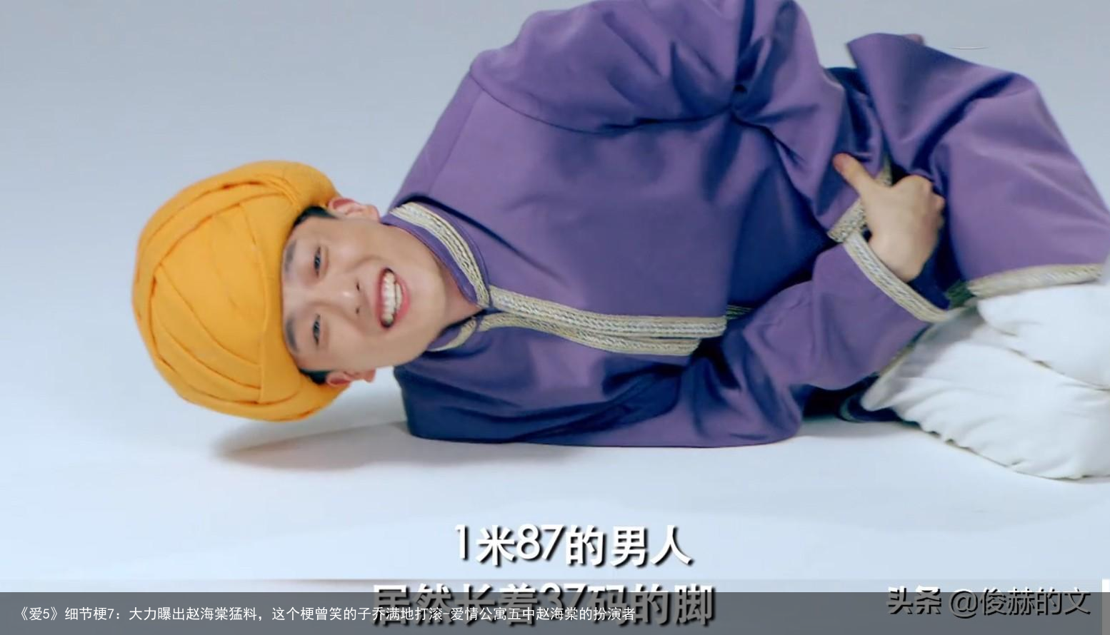 《爱5》细节梗7：大力曝出赵海棠猛料，这个梗曾笑的子乔满地打滚-爱情公寓五中赵海棠的扮演者