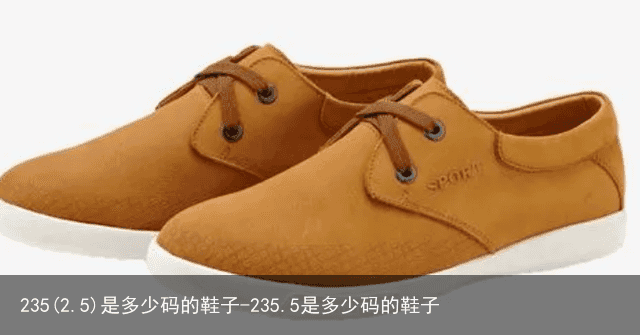 235(2.5)是多少码的鞋子-235.5是多少码的鞋子