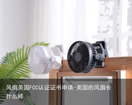 风扇美国FCC认证证书申请-美国的风扇长什么样