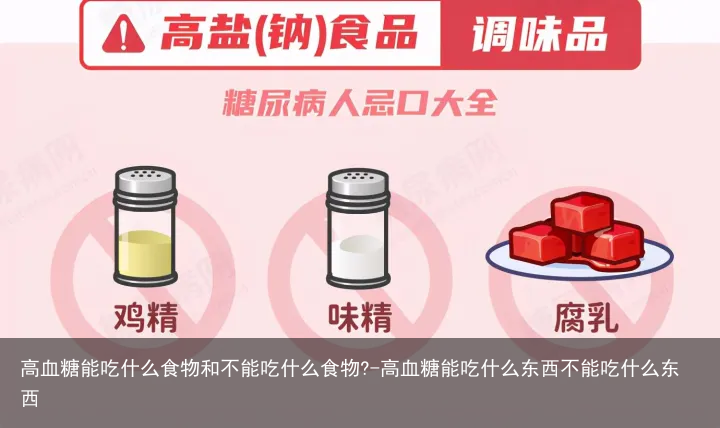高血糖能吃什么食物和不能吃什么食物?-高血糖能吃什么东西不能吃什么东西