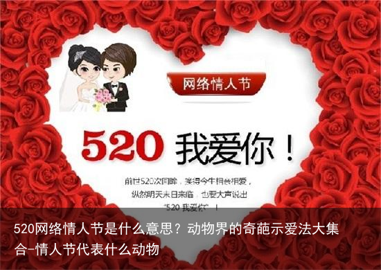 520网络情人节是什么意思？动物界的奇葩示爱法大集合-情人节代表什么动物