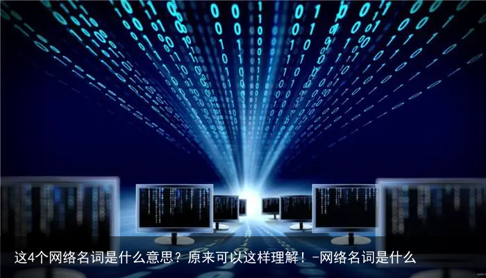 这4个网络名词是什么意思？原来可以这样理解！-网络名词是什么