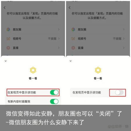微信变得如此安静，朋友圈也可以“关闭”了-微信朋友圈为什么安静下来了
