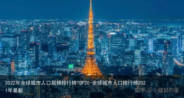2022年全球城市人口规模排行榜TOP20-全球城市人口排行榜2021年最新