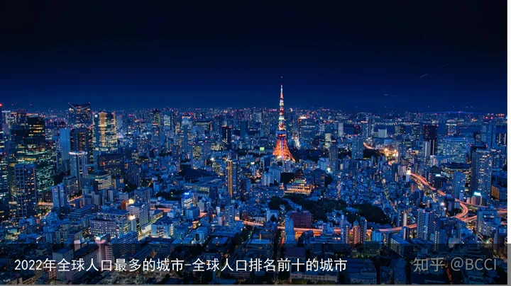 2022年全球人口最多的城市-全球人口排名前十的城市