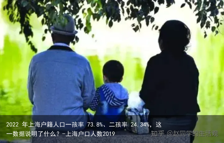 2022 年上海户籍人口一孩率 73.8%、二孩率 24.34%，这一数据说明了什么？-上海户口人数2019