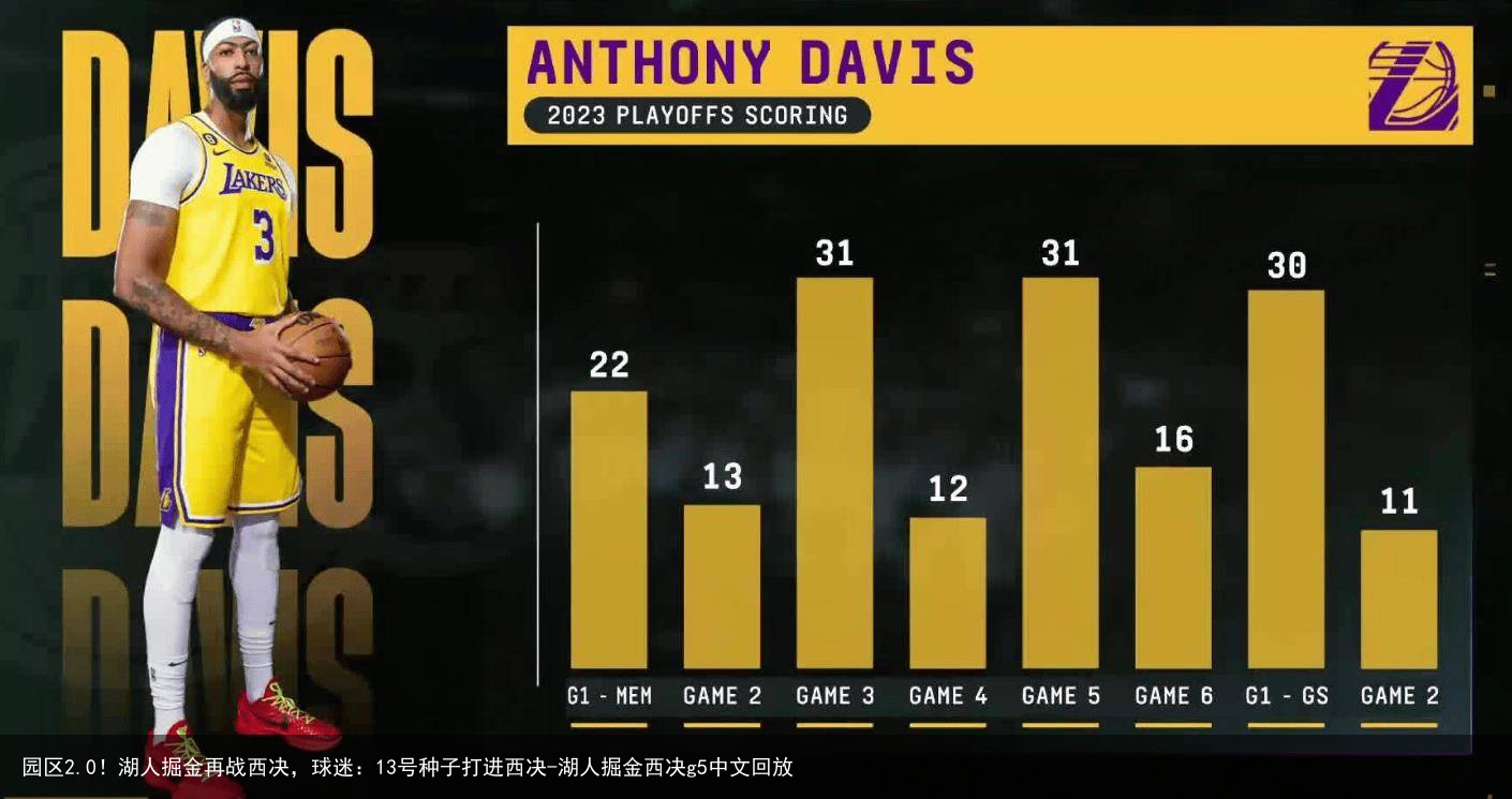 园区2.0！湖人掘金再战西决，球迷：13号种子打进西决-湖人掘金西决g5中文回放